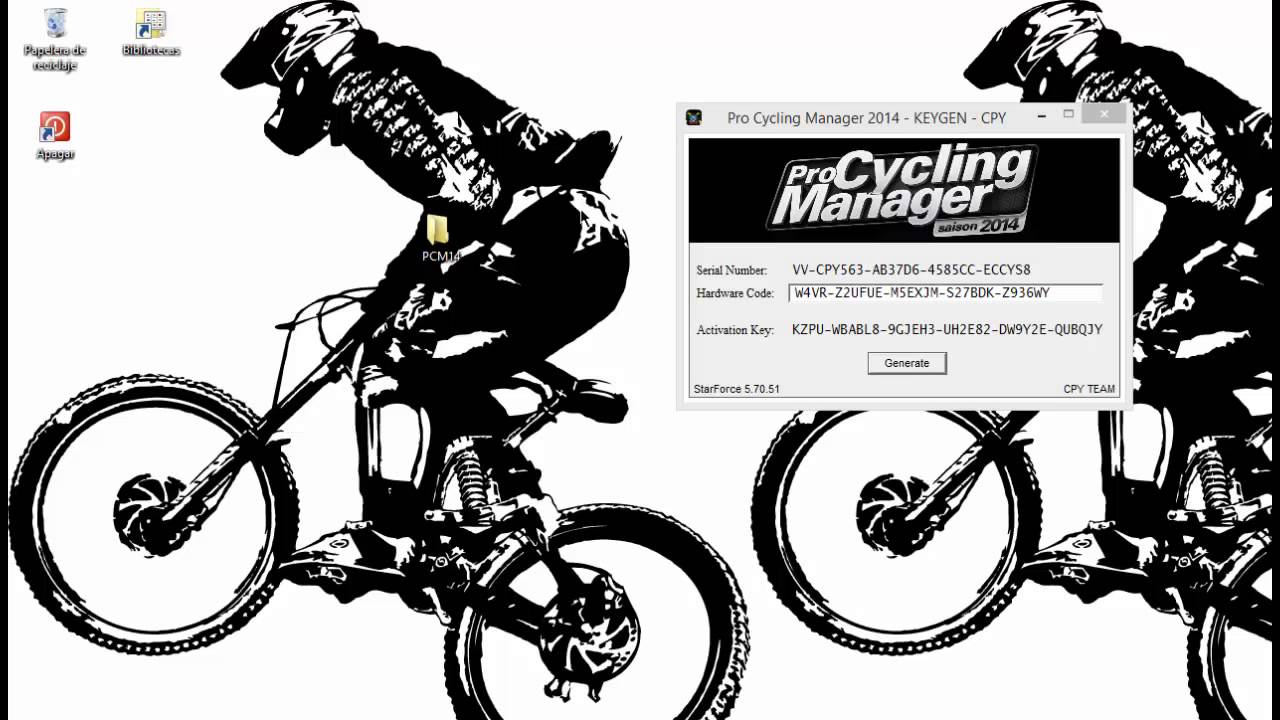 Serial number pro cycling manager 2014